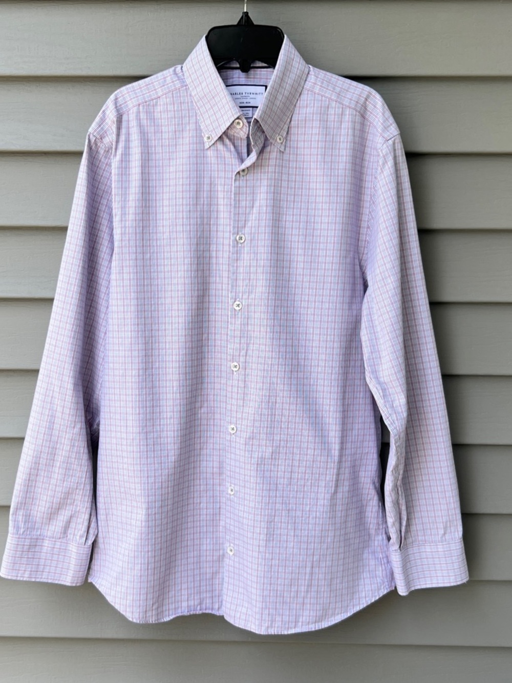 Charles Tyrwhitt Extra Slim Dress Shirt Men’s 15.5 (M) Check Button Down